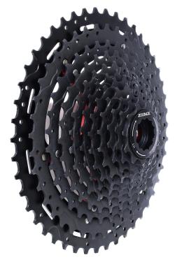 11-46 Cassette 11 vitesses pour SHIMANO DEORE XT / noir-rouge 510g